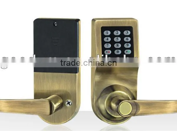 Password door locks,code locks,electronic keypad door lock with high level card reader