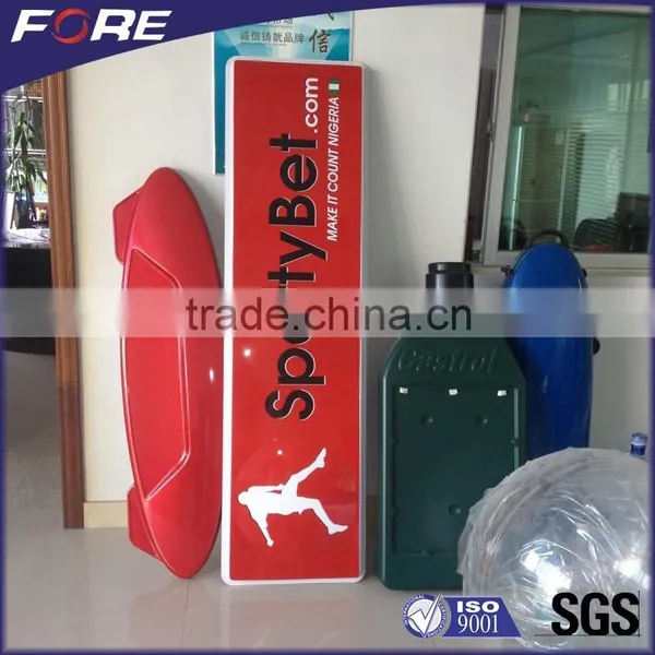 Vacuum Forming Custom Outdoor Advertising Plastic Poster Board Frame photo-3