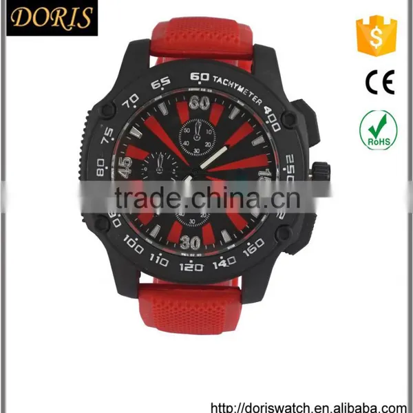 2016 Luxury Top Brand Silicone Strap Man Watch photo-4