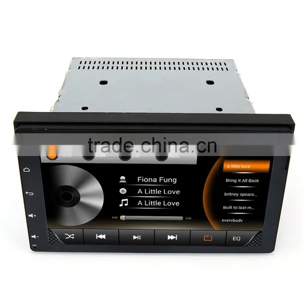 7 Inch Android Car Dvd For Universal Car Gps Navigation Touch Screen 2 Din Auto Car Audio Radio Player Support 3g & Wifi photo-2