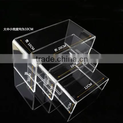 Customized high transparent acrylic shoe hanger shoe display hanger