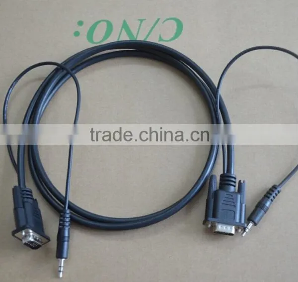 VGA DualTec AAR With Stereo Audio PC to TV Cables