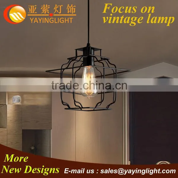 Cast Iron Industrial Light With Bulb,good Sell Retro Bulb Pendant Lighting,vintage Restaurant Lamp
