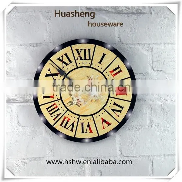 MDF Sublimation Wall Clock For Heat Transfer Free Samples photo-2