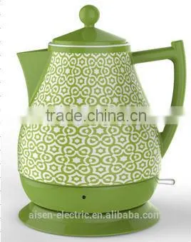 Cordless Ceramic Hot Water Kettle(1.7L/220V) photo-4