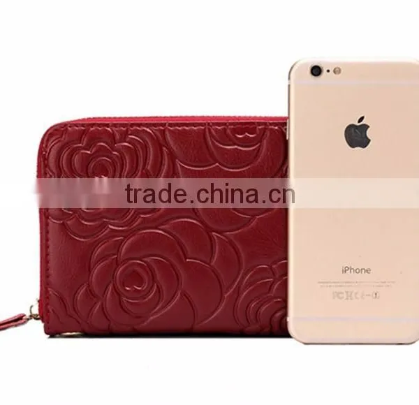 Custom Print Leather Wallet New Design Zipper Women Wallets With Card Slots photo-6