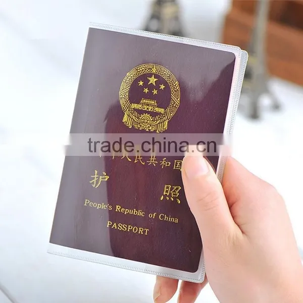 General Custom Logo Printed Pvc Personalized Passport Holder photo-2