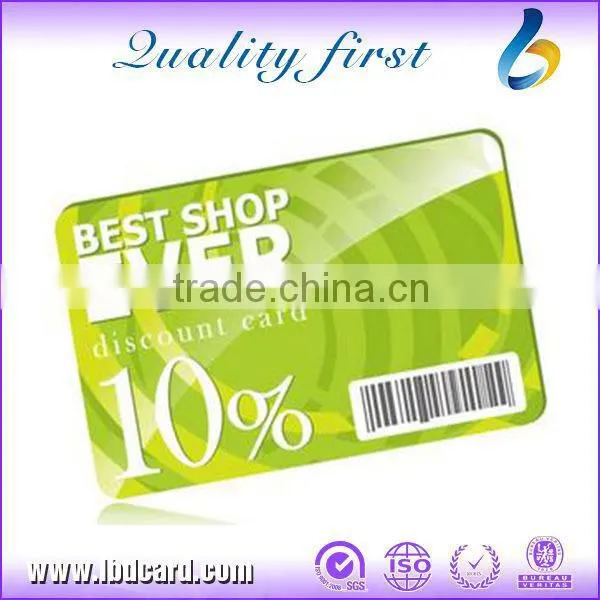 MIFARE Classic 4K Membership PVC Cards With Barcode photo-2