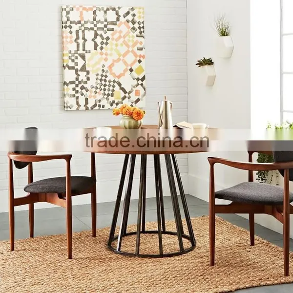 Chinese Antique Furniture Wood Round Tables 6ft photo-2