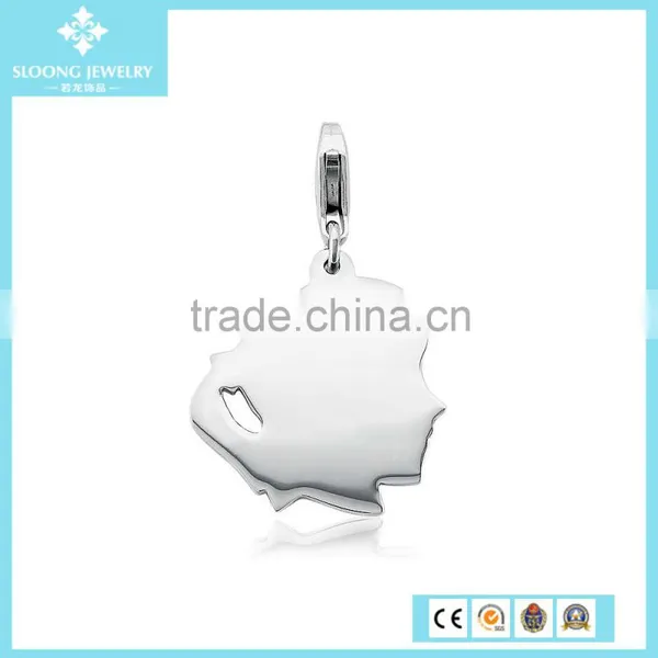 Sterling-Silver-Jewelry Boy and Girl Charm Pendant in Sterling Silver photo-2