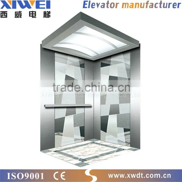 XIWEI Electric Motor Drive Low Noise High Efficient Gearless Traction Machine Villa Lift photo-4