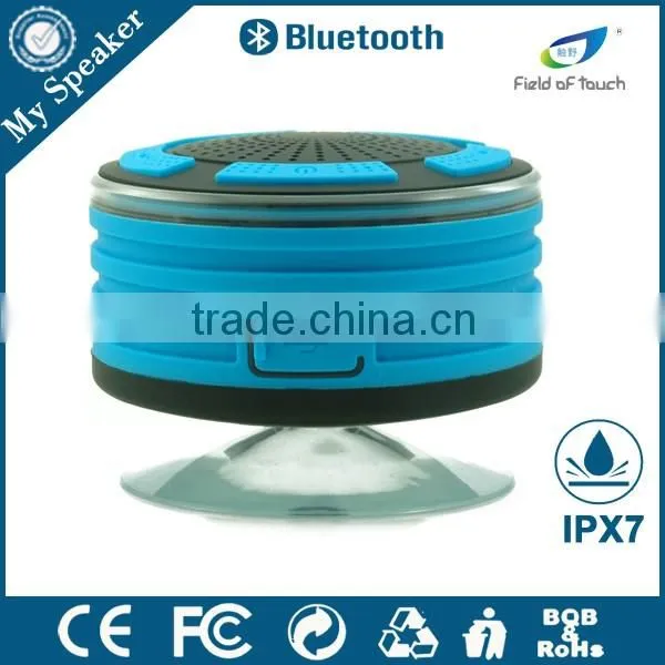 My Speaker F013 Black/blue Color IPX7 Waterproof Shower 5W Speaker With Super Bass Sound photo-4