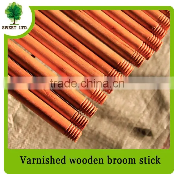Broom&Dustpan Varnished Wooden Handle for Broom From China Manufacturer photo-4