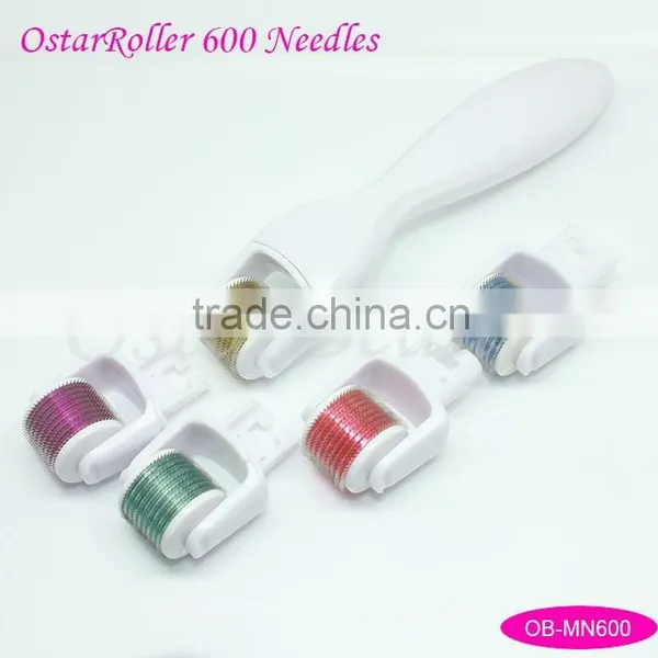 600 Needles DermaRoller Micro Needle Therapy (OstarBeauty) photo-2