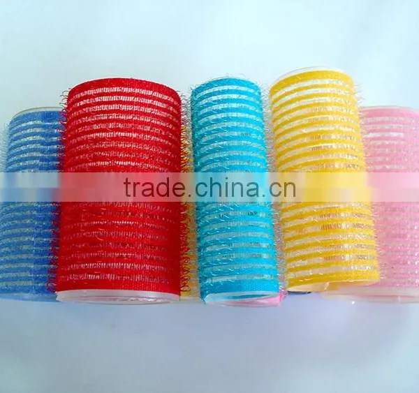 Wholesale Plastic Soft Foam Sponge Velcro Hair Roller for Salon photo-3