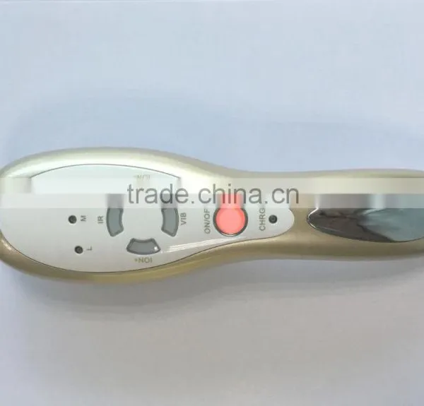 China Manufacturer Electric Hair Growth Laser Comb With LED Red & Blue Light Therapy photo-2