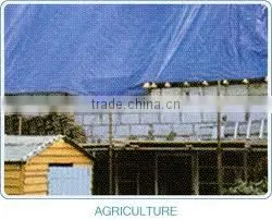 20' X 25' Large Blue Multi-Purpose 6-mil Poly Tarp for Roofs, Trucks, RV Cover 20x25 Waterproof Construction Grade Tarpaulin