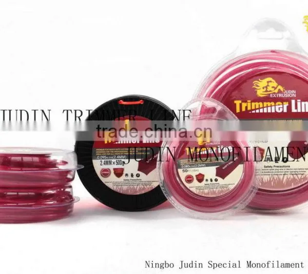 2.4mm Garden Line Grass Trimmer Line for Brush Cutter Spare Parts