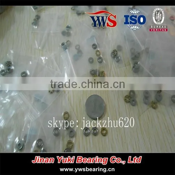 F3-8 F3-8M 3*8*3.5mm Axial Mini Brass Cage Thrust Ball Bearing F3-8 photo-2