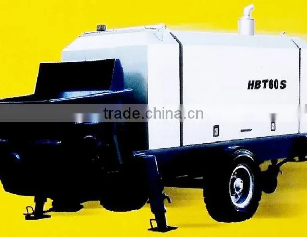 Towed Concrete Pump