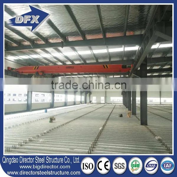 Steel Frame Workshop With Crane Steel Structures Design photo-6