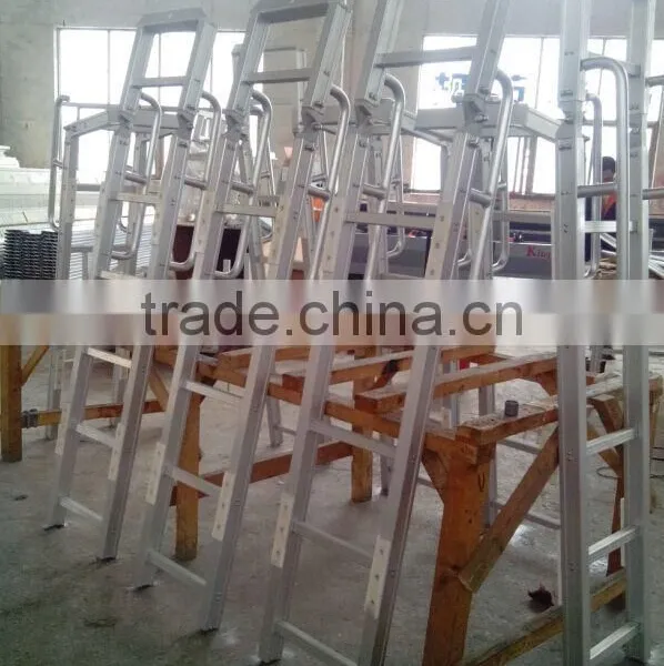 Truck Step Ladder Aluminum, Folding Step Ladder, Aluminum Folded Ladder photo-4