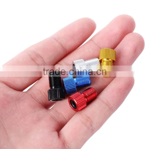 5pcs Useful Aluminum Alloy Bike French Valve Adapter photo-5