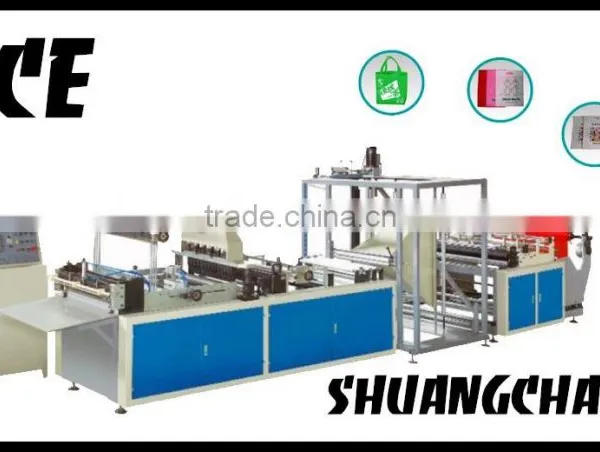 High quality Fully Automatic non woven shopping bag making machine