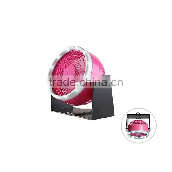 LED Promotional USB Mini Camping Battery Fan photo-3