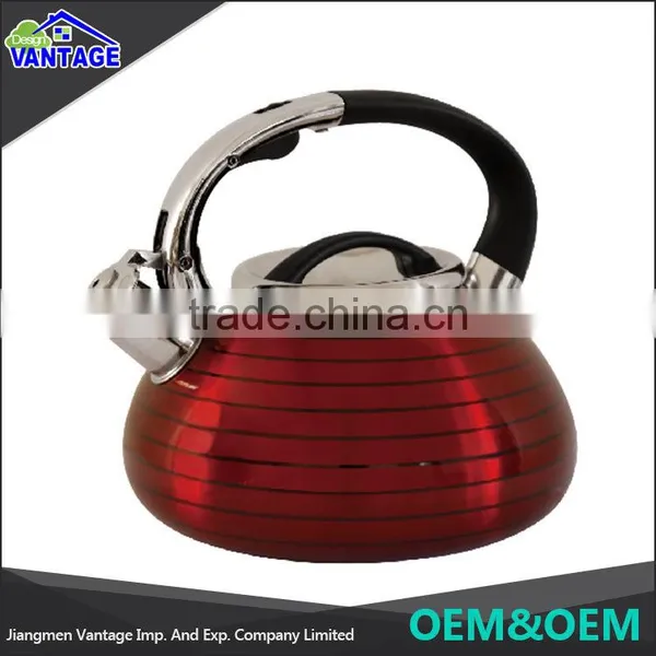 1.5/2.0/2.5/3.0/3.5/4.0L Eco-friendly Stainless Steel Whistling Water Kettle photo-2
