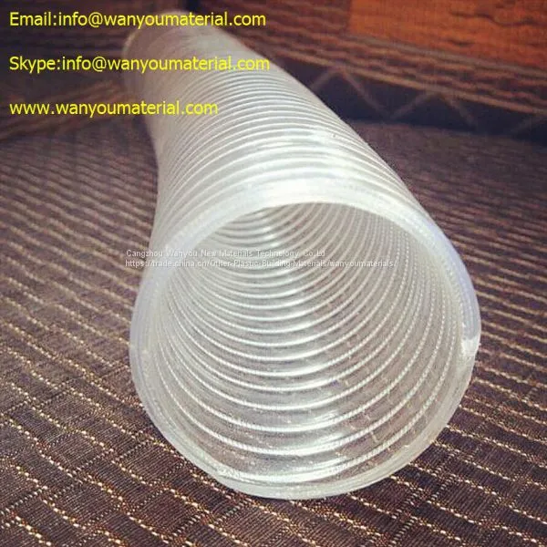 PA/PP/PE/PVC гибкая гофрированная электротруба info@wanyoumaterial com photo-3