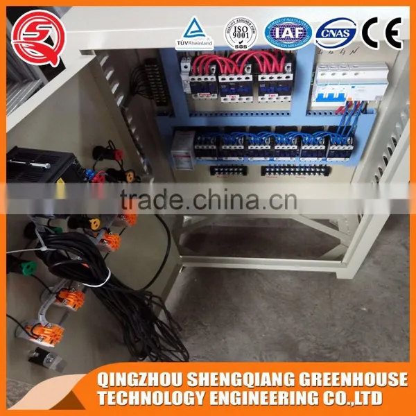 China Agriculture Hollow Tempered Glass Greenhouse Control System photo-5