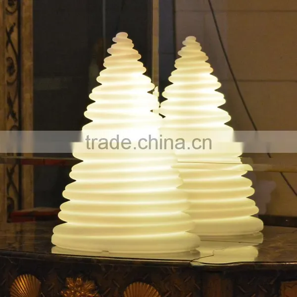 Christmas Ornaments LED Glowing Tower Lamp Led Christmas Tree Decorations USB Rechargeable Used Indoor/outdoor photo-5