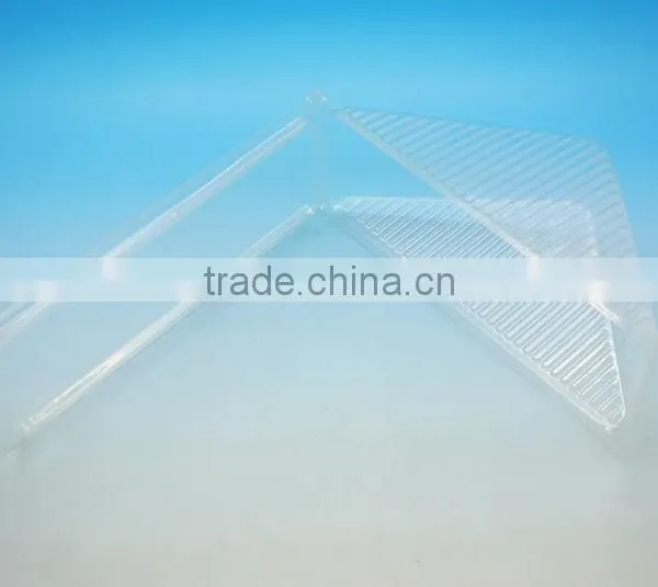 PLA Clear Plastic Box for Sandwich/clear Plastic Cake Box photo-3