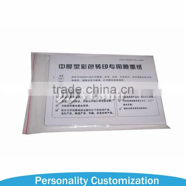 High Quality 108gsm Sublimation Paper A4 Size