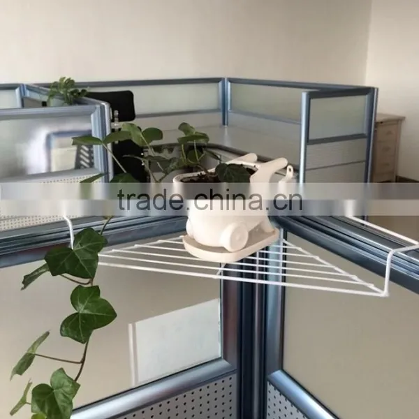 Balcony Hanging Flower Pot Rack Triangle Wall Flower Shelf photo-2