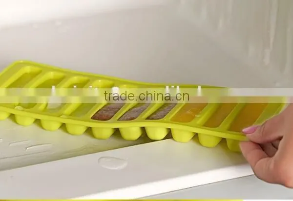 CY174 Silicone Food Garde Ice Cube Tray Mold DIY Ice Cream Marker photo-4