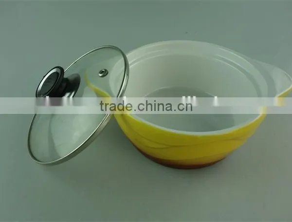 Stocked Cheap Price Ceramic Tureen With Glass Lid photo-2