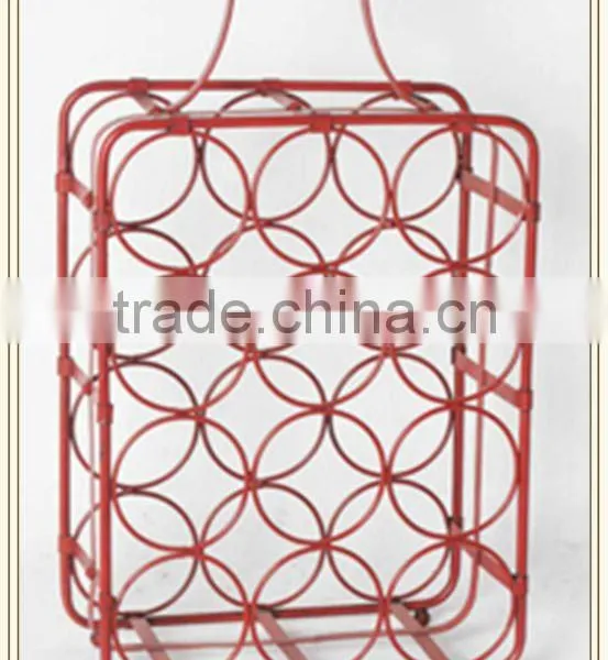 Hot Sale 12 Bottles Metal Wine Rack/wine Display Rack photo-2