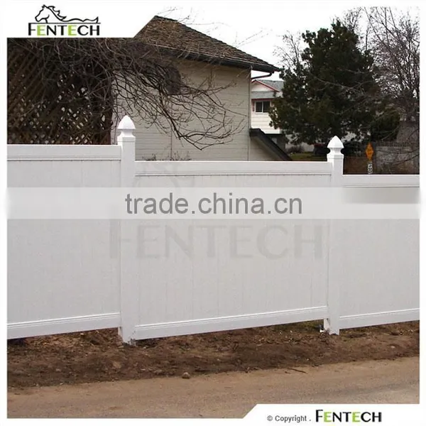2016 New Arrival FenTECH Brand Plastic Fence Wall Fence Design photo-2