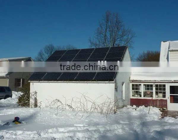 15kw Dual Axis Solar Tracking System Solar System With Roof Rack Solar and Wind Power Generation photo-4