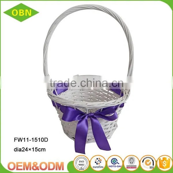 Wholesale High Quality Handmade Cheap Bulk Chic Vintage Empty Woven Wicker Gift Basket photo-5