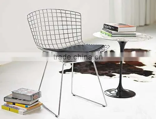 Modern Wire Chair Metal Base photo-3
