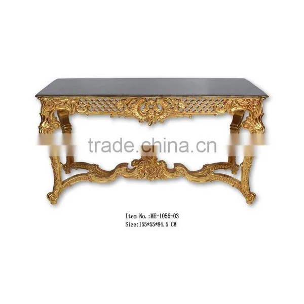 French Style Hallway Console Table With Mirror photo-4