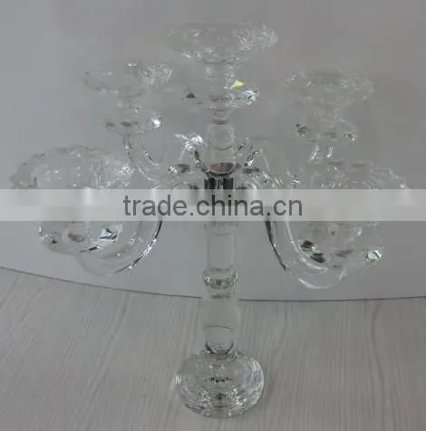 Rotary Standing Crystal Candle Holder photo-2
