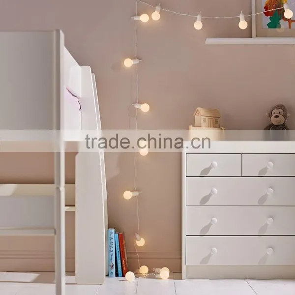 20 Warm White Indoor Outdoor Use Hanging LED Festoon Party Lights photo-2