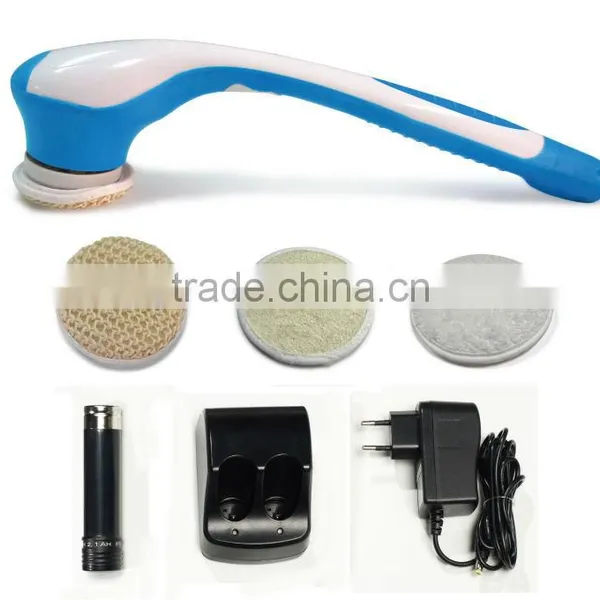 As Seen on TV Spinning Spa Brush Waterproof Electric Bath Brush With Massage Function