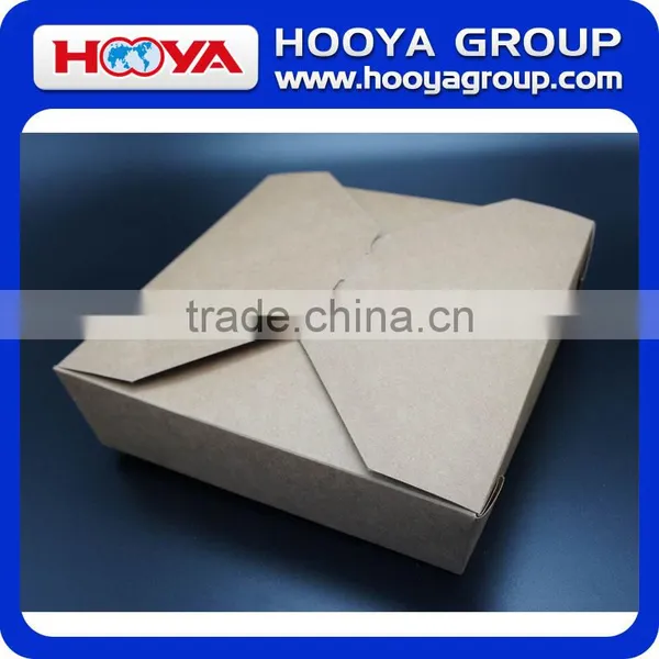 Disposable Brown Kraft Paper Food Packing Box,can Printing LOGO photo-3