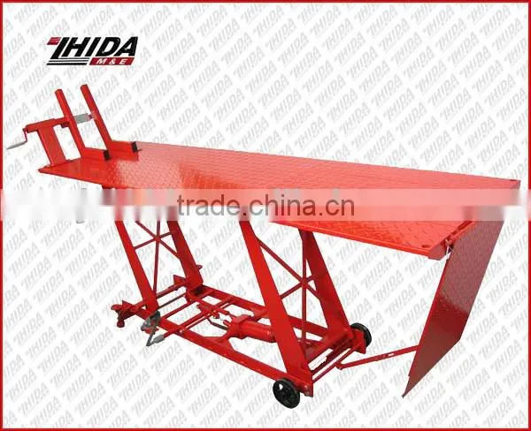 1000 Lbs Heavy Duty Hydraulic Motorcycle Dirt Bike Scissor Lift Table/Platform Load Capacity With CE