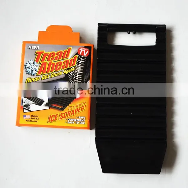 Tread Ahead Auto Traction Mat With Ice Scraper photo-4